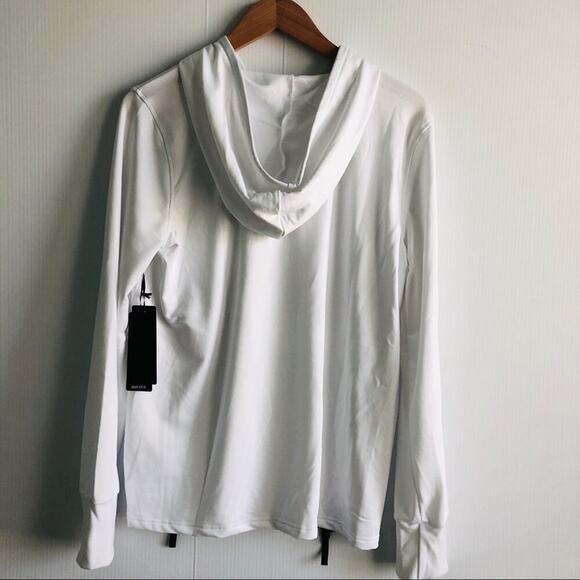 NEW! Bebe Sport hooded sweatshirt front zippers - Picture 4 of 7